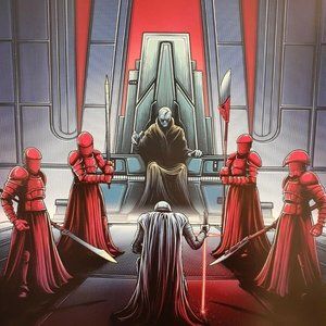 Star Wars Last Jedi 4 Of 4 Collectible Poster